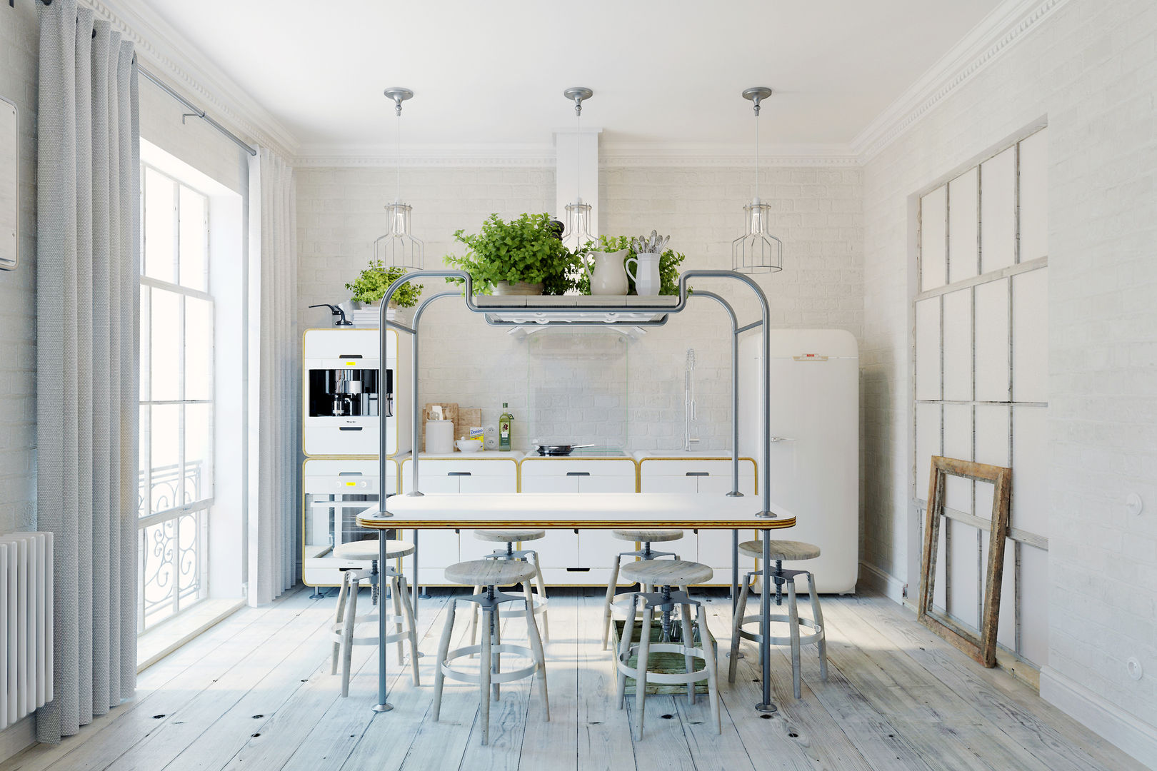 homify Eclectic style dining room