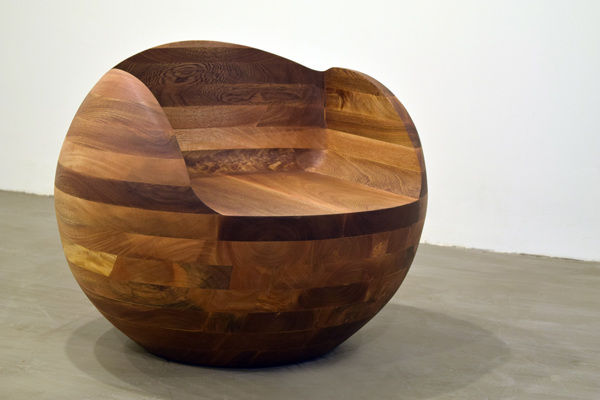 Asiento Esfera, Mediamadera Mediamadera غرفة المعيشة خشب Wood effect أريكة ومقاعد إسترخاء