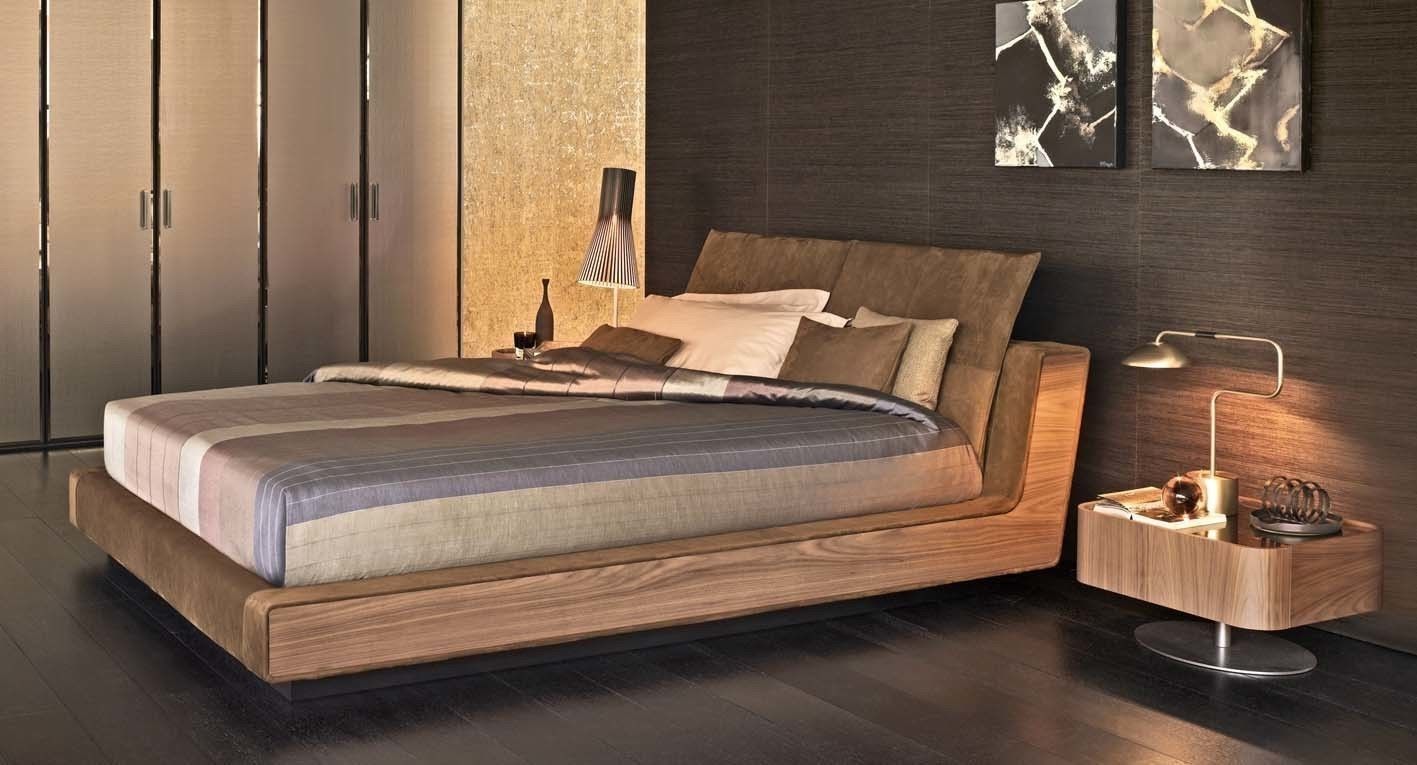 FLOU / SAMA bett, cuno frommherz product design cuno frommherz product design Modern Bedroom Beds & headboards