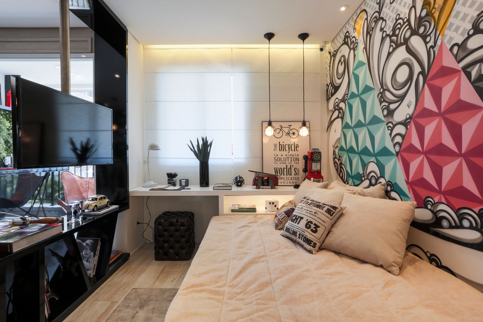 homify Moderne slaapkamers