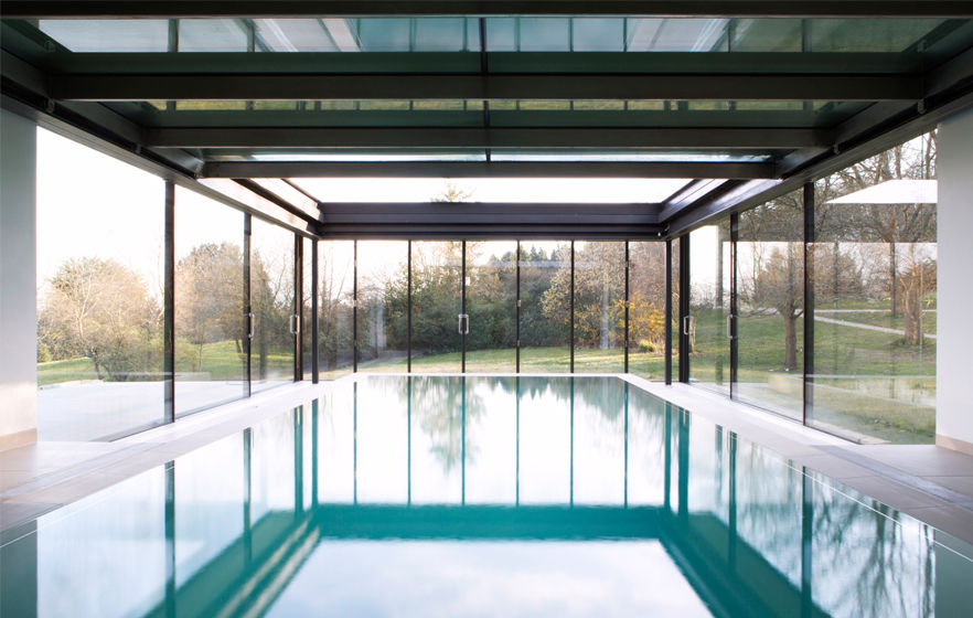 Stone House, The Manser Practice Architects + Designers The Manser Practice Architects + Designers Pool