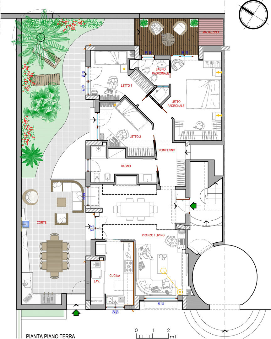 Layout di progetto Ignazio Buscio Architetto