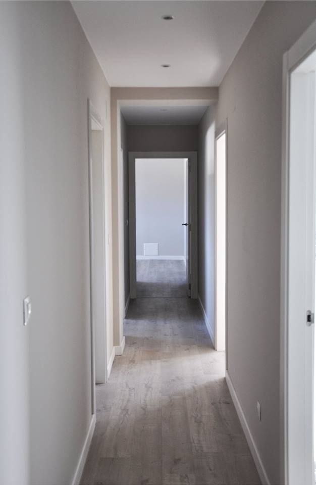 homify Modern corridor, hallway & stairs