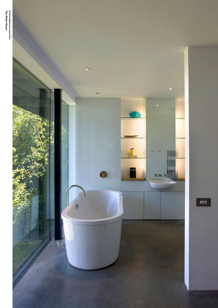 Welch House, The Manser Practice Architects + Designers The Manser Practice Architects + Designers Salle de bain moderne