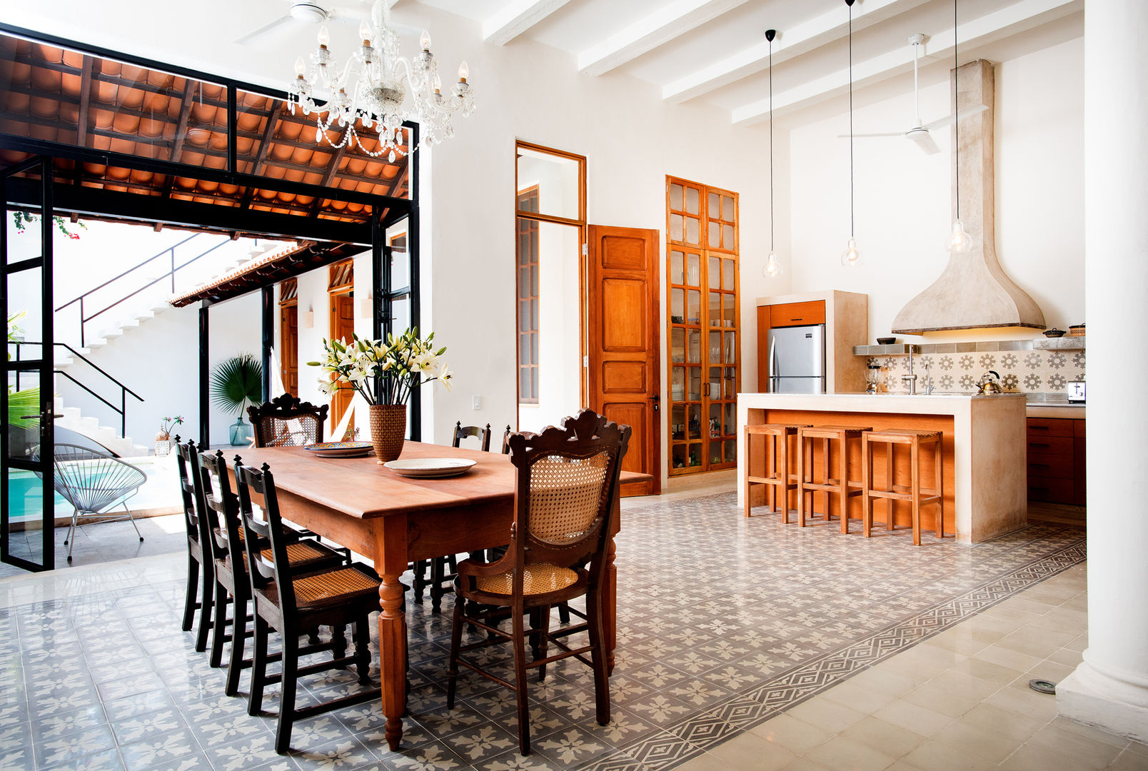 Casa GC55, Taller Estilo Arquitectura Taller Estilo Arquitectura Eclectic style dining room