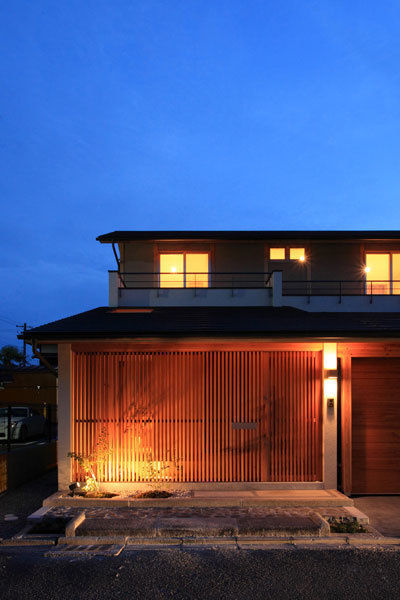 books and gardens, アーキシップス京都 アーキシップス京都 Casas modernas