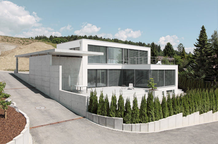 Einfamilienhaus im Schweizer Mittelland, Unica Architektur AG Unica Architektur AG Casas de estilo minimalista