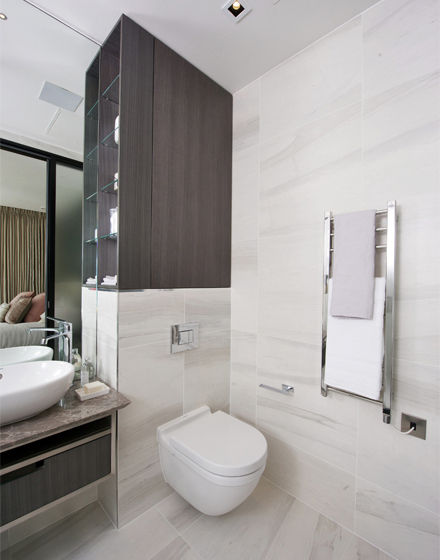 Roman House Penthouse, The Manser Practice Architects + Designers The Manser Practice Architects + Designers Modern Banyo