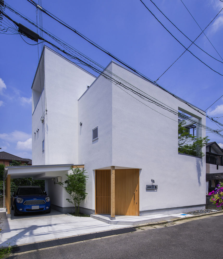 水無瀬の家 house in MINASE, プラスアトリエ一級建築士事務所 プラスアトリエ一級建築士事務所 Rumah Modern