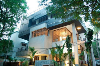 DR.HARIHARAN RESIDENCE, Muraliarchitects Muraliarchitects Moderne Häuser