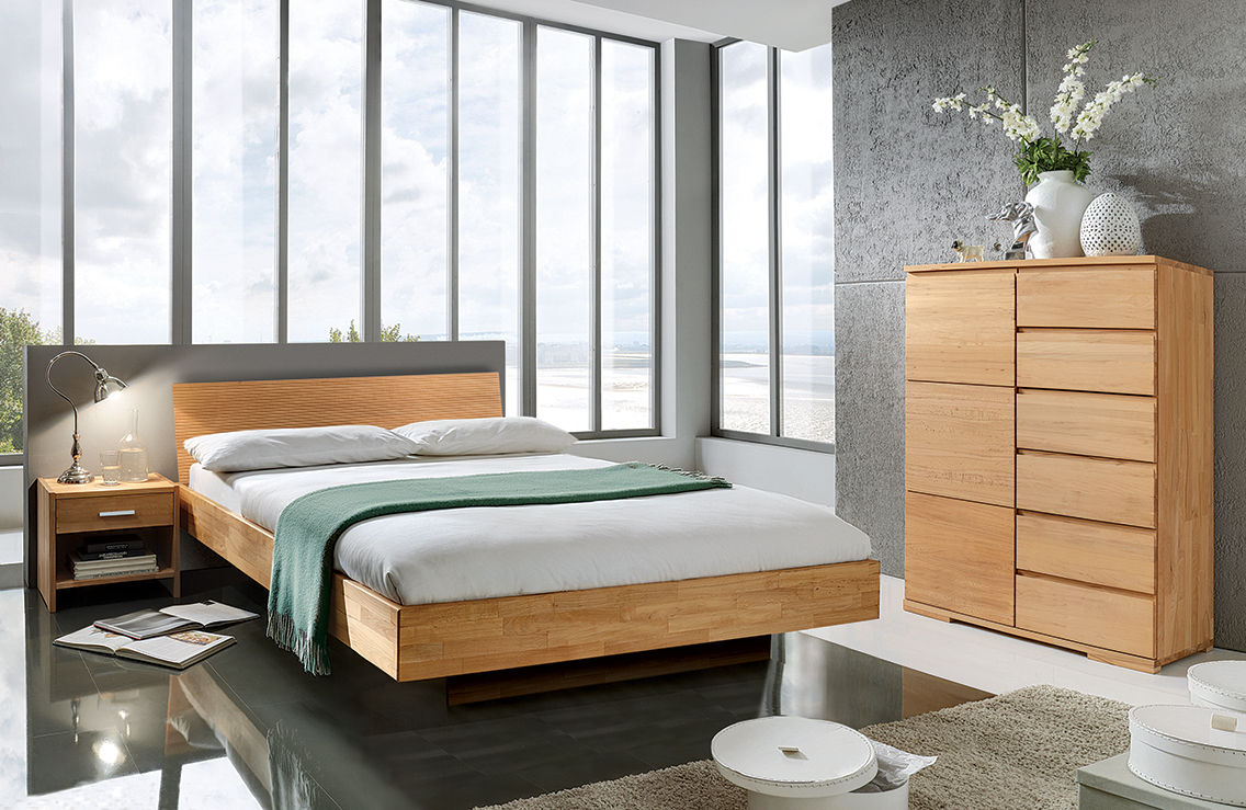 homify Modern Bedroom Beds & headboards