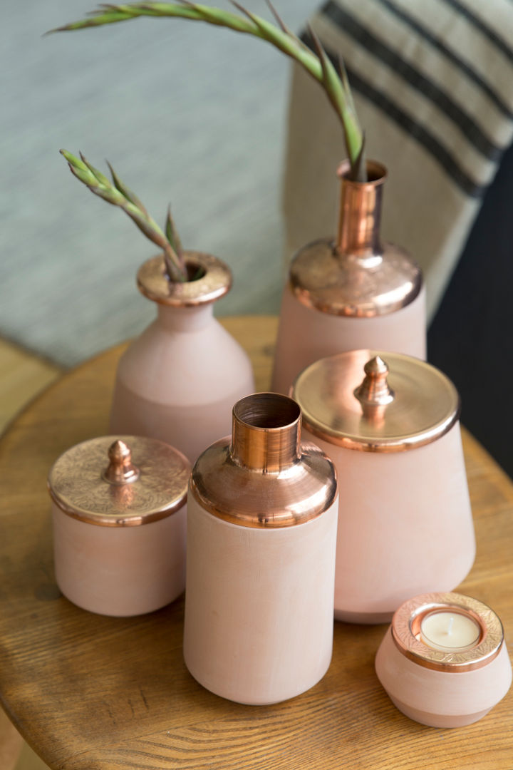 Tunisia Made Vases and jars Hend Krichen Mediterrane woonkamers Accessoires & decoratie