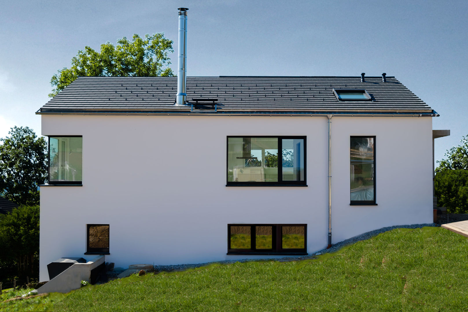 Haus MA in Donzdorf, architekturlabor architekturlabor ミニマルな 家