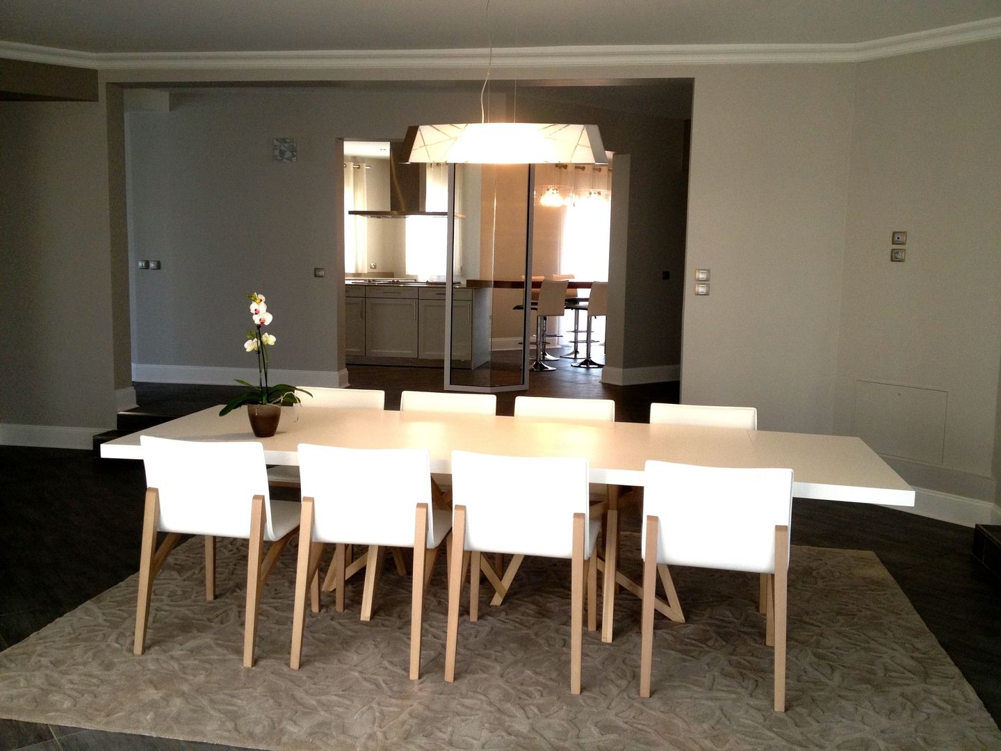 Résidence secondaire 300m², LADD LADD Modern dining room