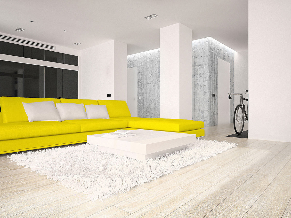 Квартир в ЖК Астон Плаза. Екатеринбург, Dmitriy Khanin Dmitriy Khanin Minimalist living room