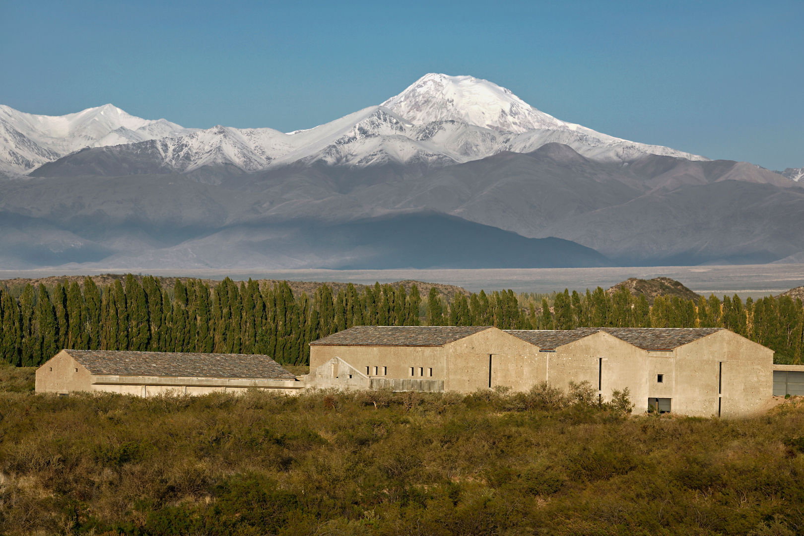 Bodega Atamisque Bórmida & Yanzón arquitectos Espacios comerciales Piedra Restaurantes