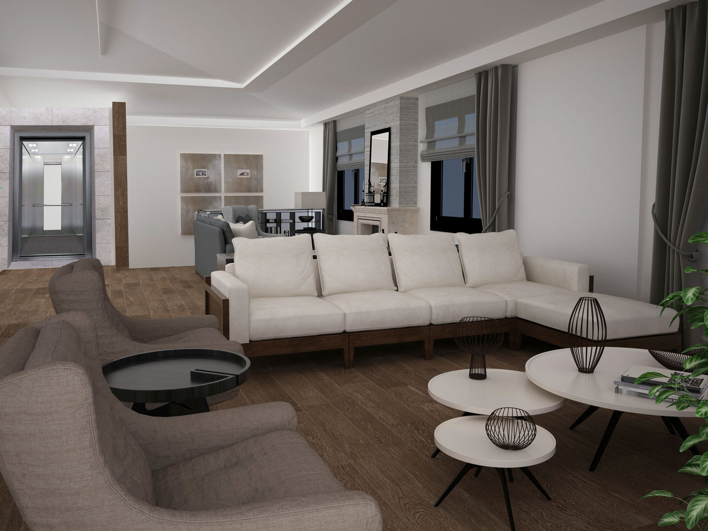 Görgülü Villası, CANSEL BOZKURT interior architect CANSEL BOZKURT interior architect Дома в стиле модерн Аксессуары и декор