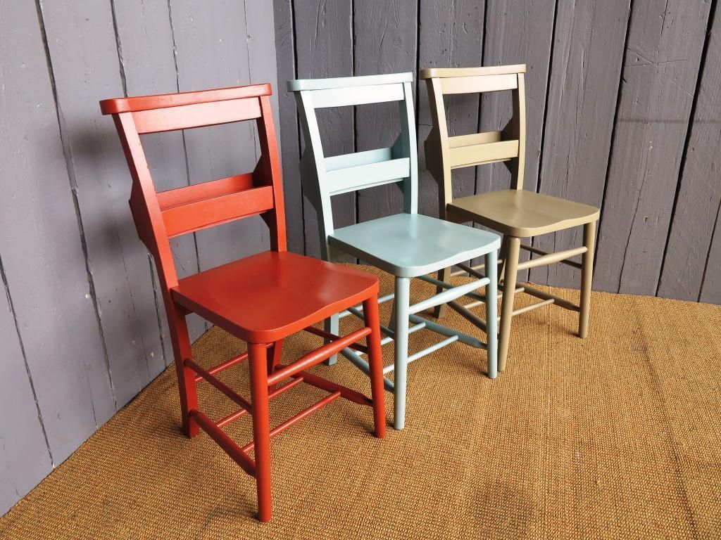 Solid Colour Chair Painting Service UKAA | UK Architectural Antiques Cozinhas clássicas Mesas e cadeiras