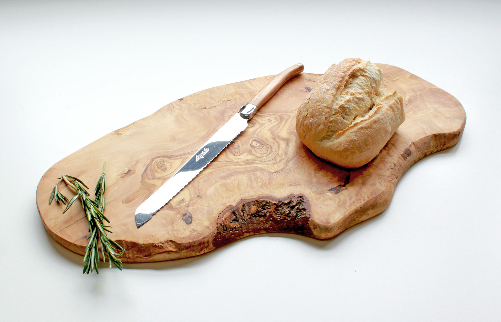 Large Rustic Olive Wood Serving Board, The Rustic Dish The Rustic Dish Кухня Кухонний посуд