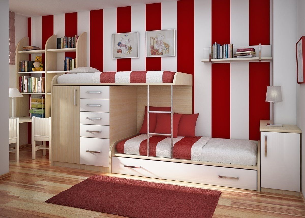 Kid's room homify ミニマルスタイルの 子供部屋 ワードローブ＆クローゼット