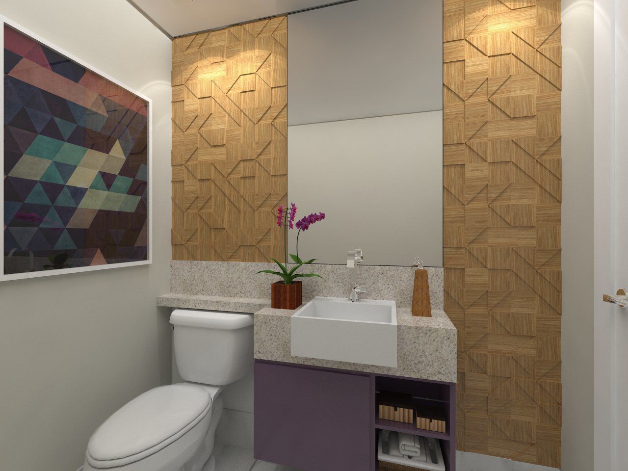 homify Modern bathroom