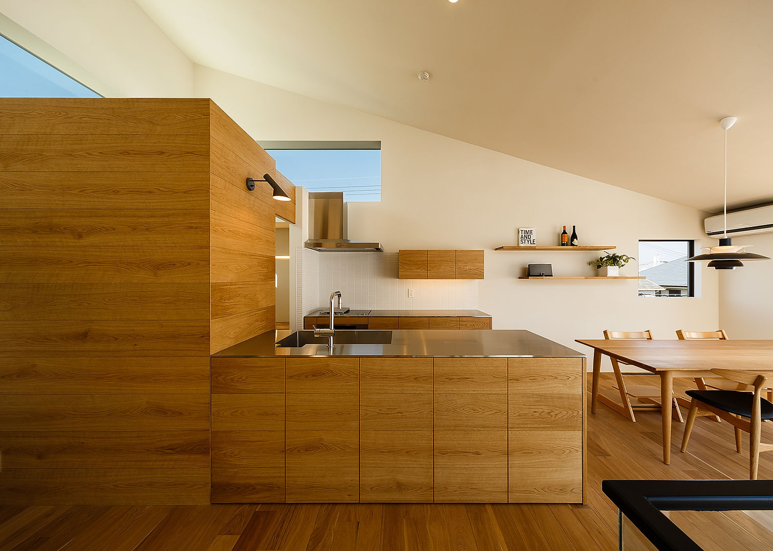 haus-wrap, 一級建築士事務所haus 一級建築士事務所haus Scandinavian style kitchen