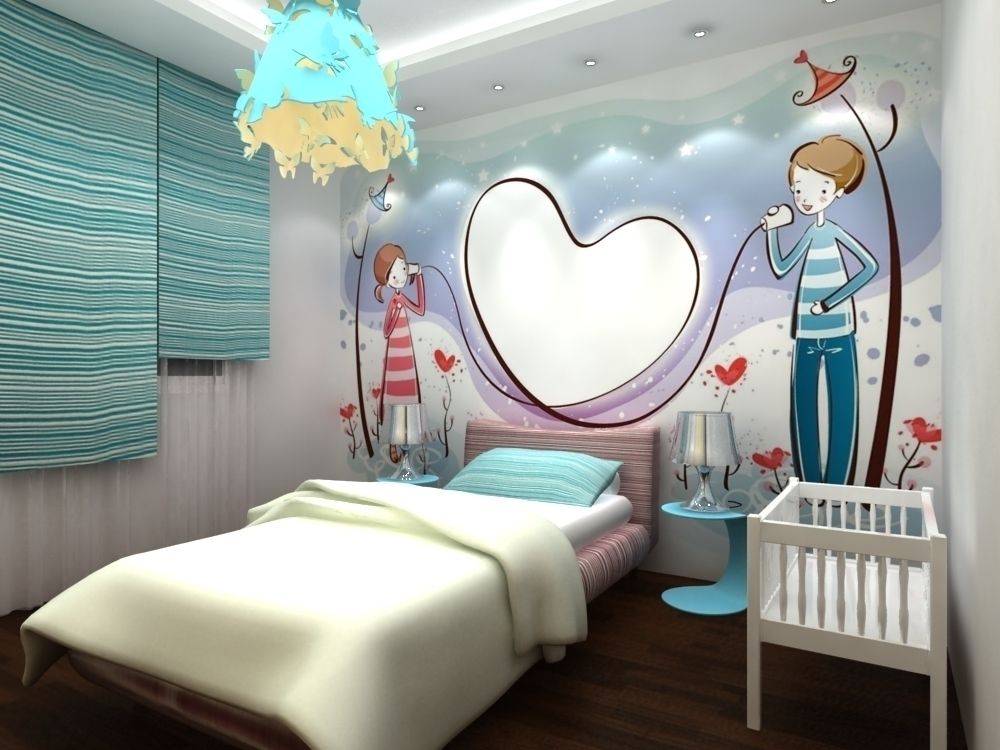 VILLA NAHRA , michel bandaly michel bandaly Modern nursery/kids room