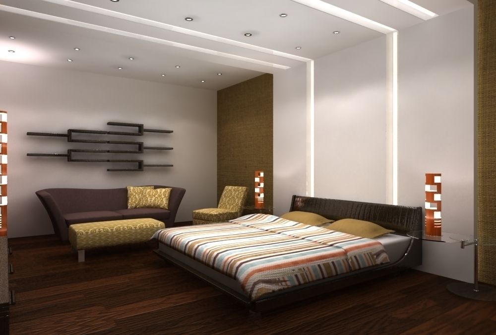 VILLA NAHRA , michel bandaly michel bandaly Modern style bedroom
