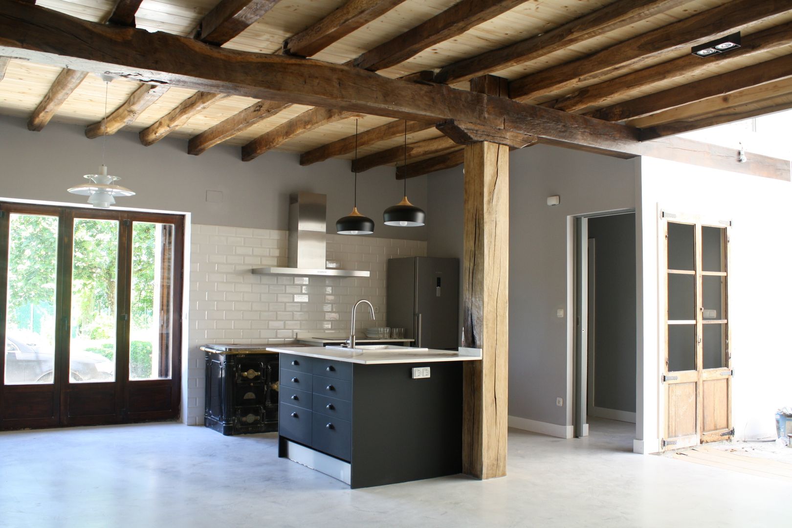 Rehabilitación de Caserío en Bergara (Guipuzcoa), Lidera domÉstica Lidera domÉstica Rustic style kitchen