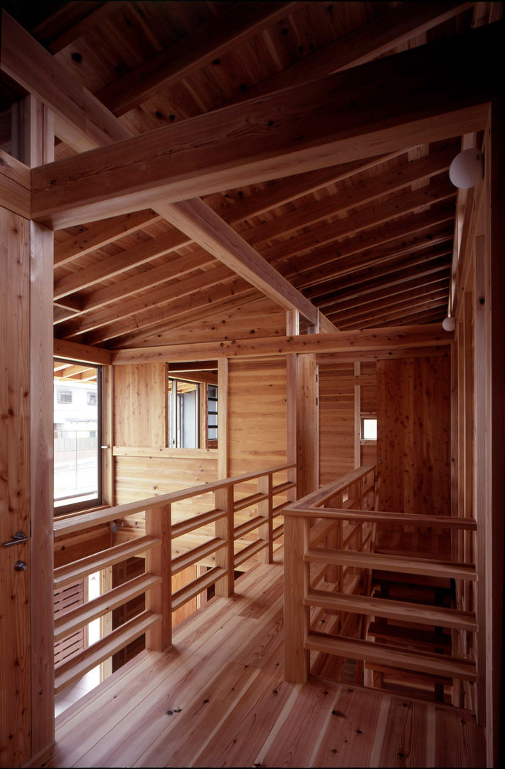 板倉の家, HAN環境・建築設計事務所 HAN環境・建築設計事務所 Eclectische huizen Hout Hout