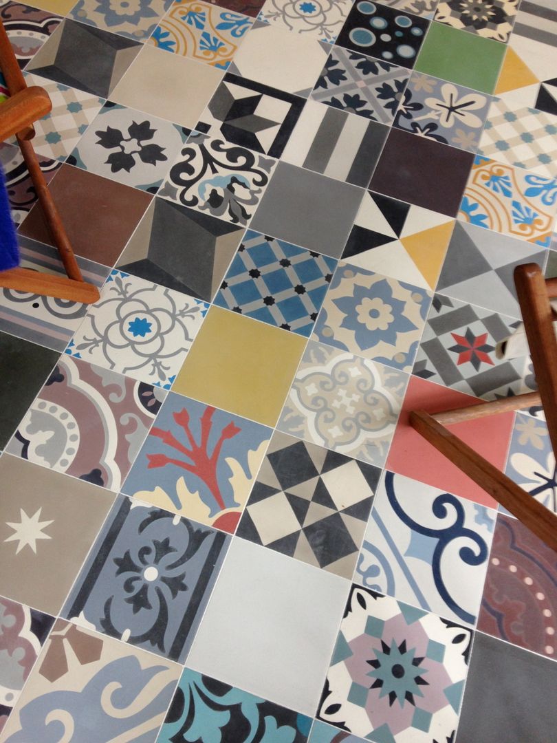 Random Tile Collection Work House Collection Eclectic style walls & floors Tiles