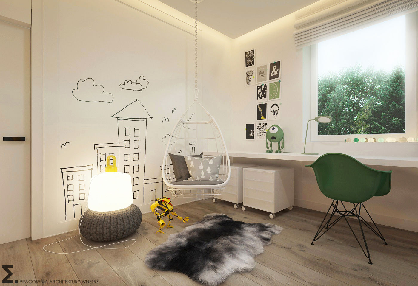 homify Chambre d'enfant moderne