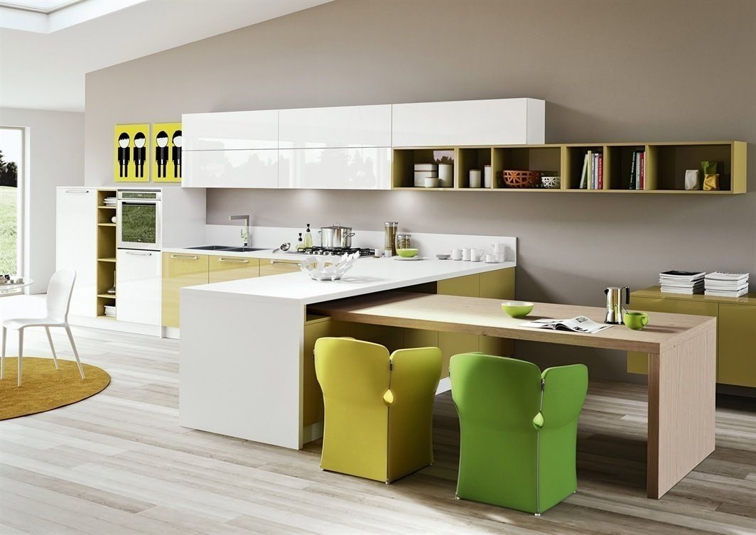 Cucine moderne, Outletarreda di A. Boz Outletarreda di A. Boz Кухня в стиле модерн Хранение