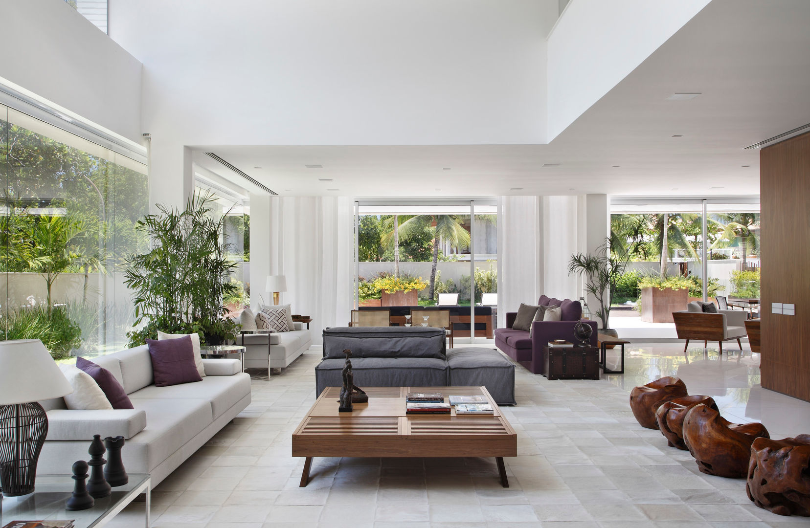 Residência RP Wimbledon, BC Arquitetos BC Arquitetos Modern living room