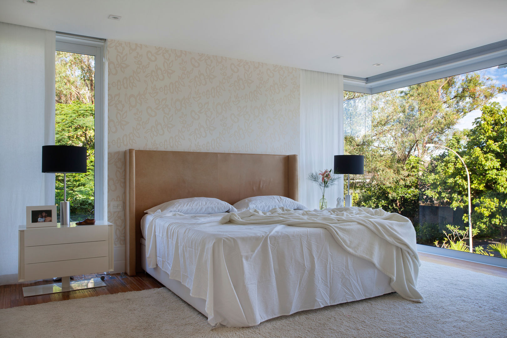 Residência RP Wimbledon, BC Arquitetos BC Arquitetos Modern style bedroom