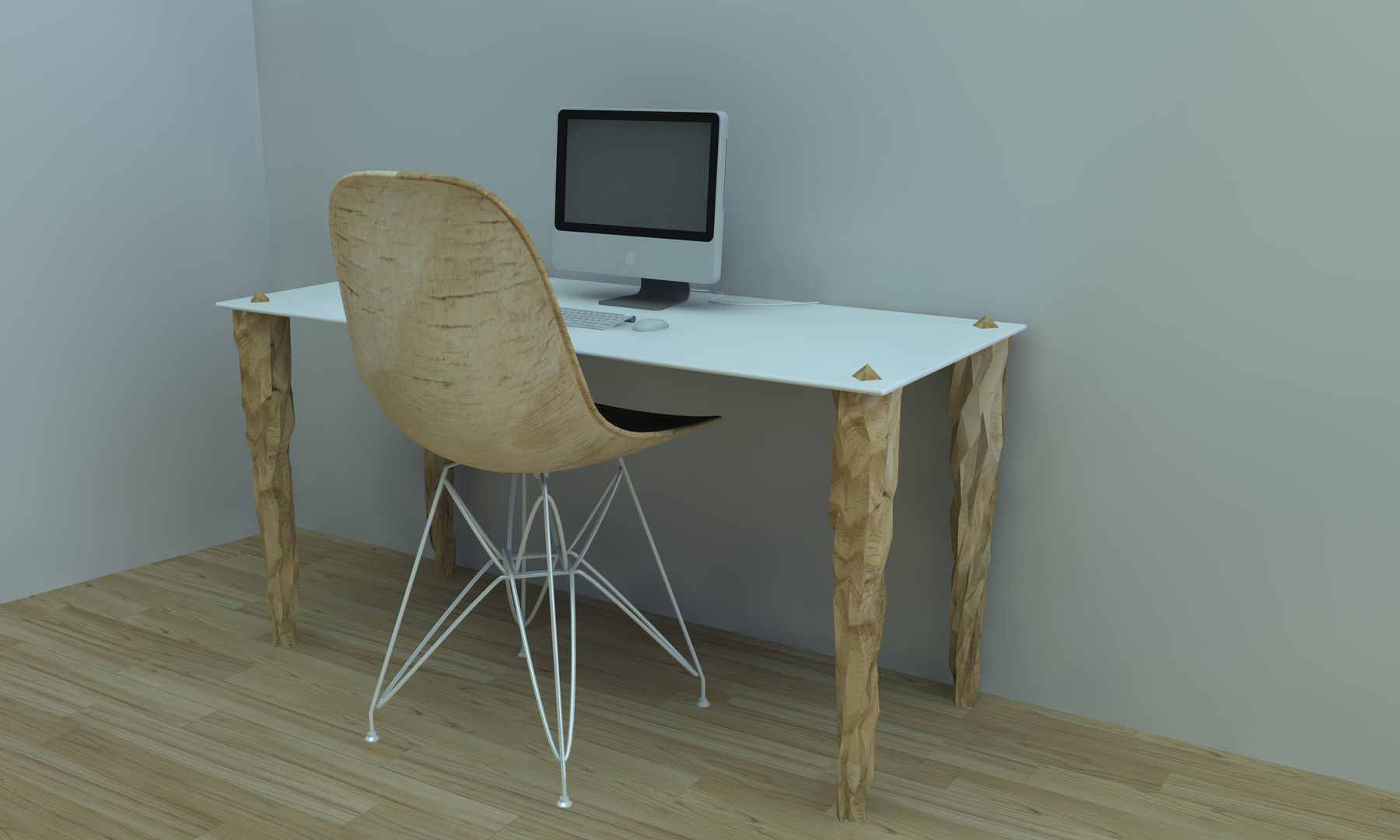 Troy, Marta Conde Marta Conde Scandinavian style study/office Desks