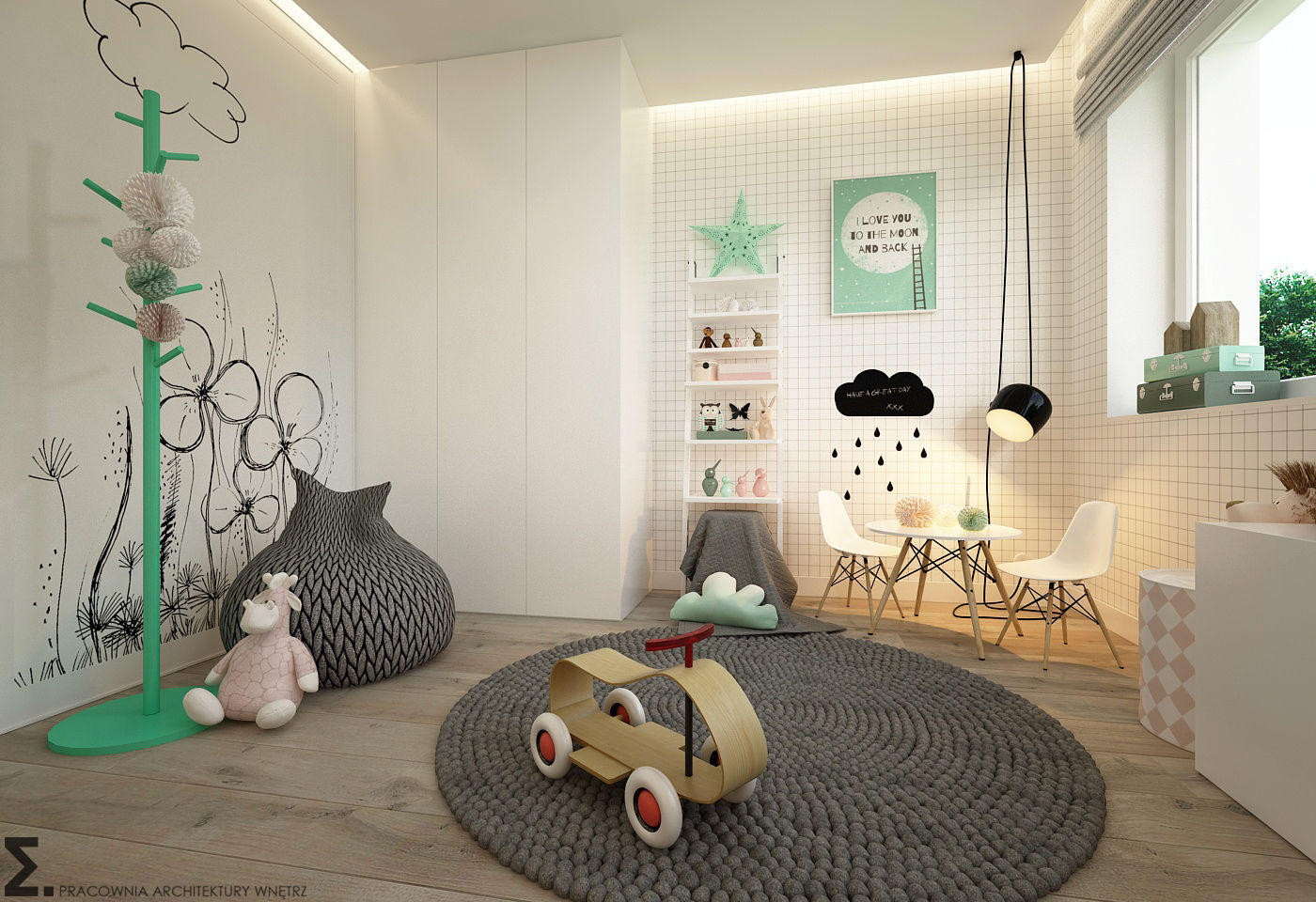 homify Modern nursery/kids room