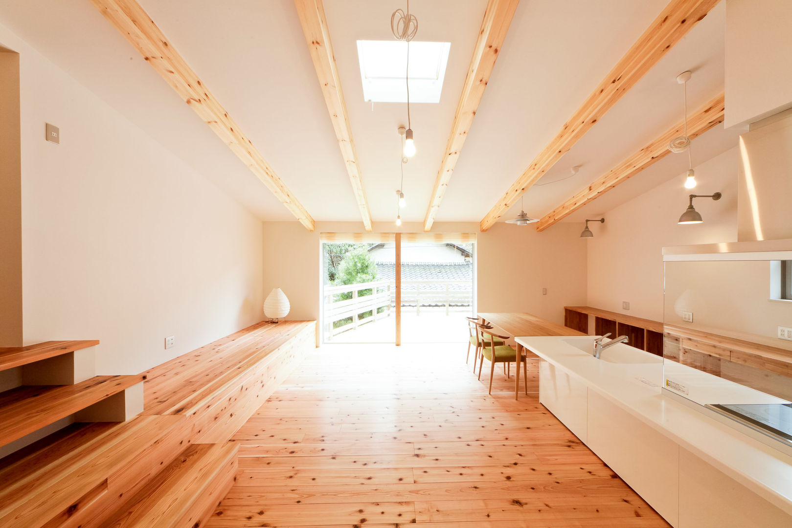 野洲の住宅, 奥村幸司建築設計室 奥村幸司建築設計室 Living room