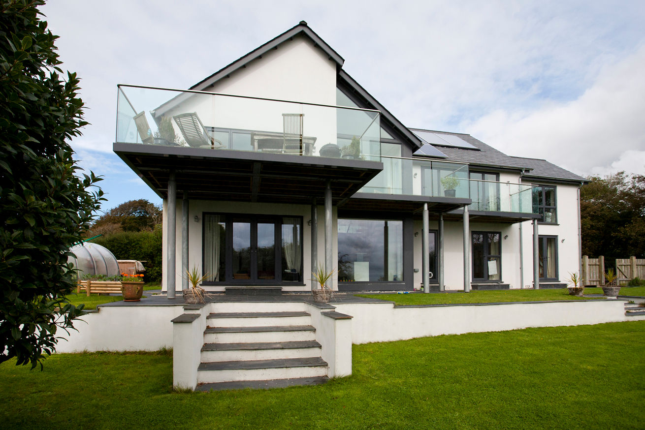 Contemporary Home, Bude, Cornwall homify Modern Houses