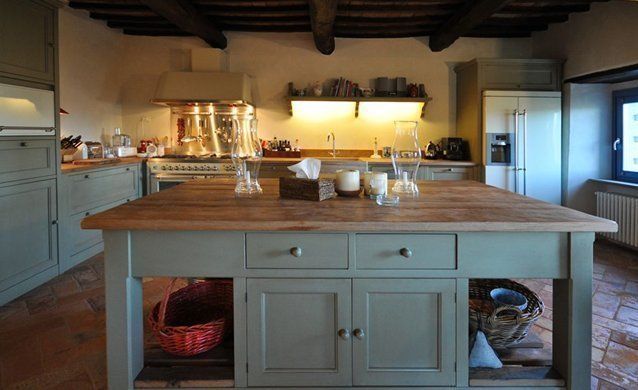 Cucina Sogno, Porte del Passato Porte del Passato Dapur Gaya Rustic Bench tops