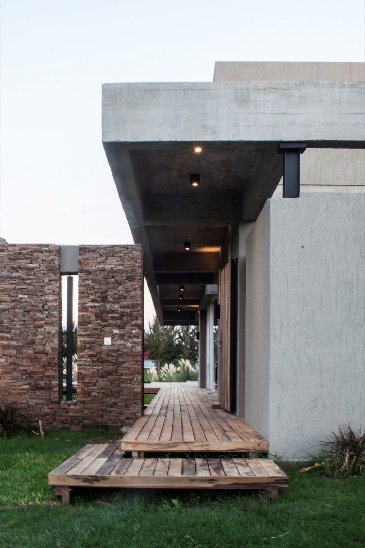 Casa MM, FAARQ - Facundo Arana Arquitecto & asoc. FAARQ - Facundo Arana Arquitecto & asoc. 모던스타일 주택