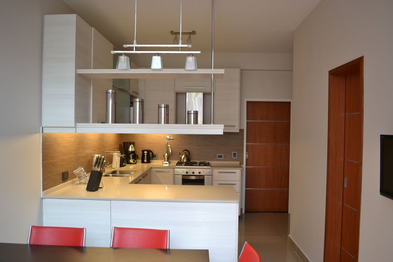 Cocina Contemporanea, Campbell-Arquitectura Campbell-Arquitectura Modern Kitchen