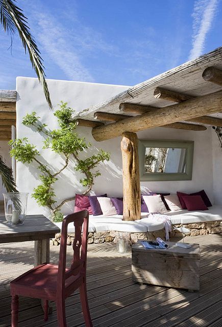 Cuscini per esterno HOUSY Balcone, Veranda & Terrazza in stile mediterraneo Accessori & Decorazioni