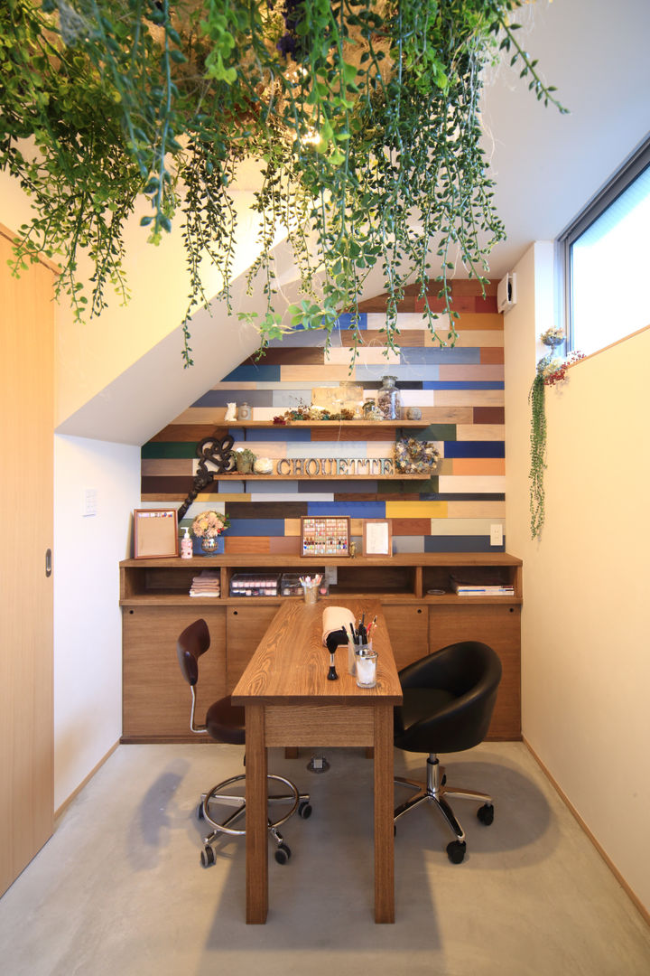 「Ｓｋｉｐ Ｃｏｒｅ」～三世代を結ぶ家～, ＭＡ設計室 ＭＡ設計室 Eclectic style study/office