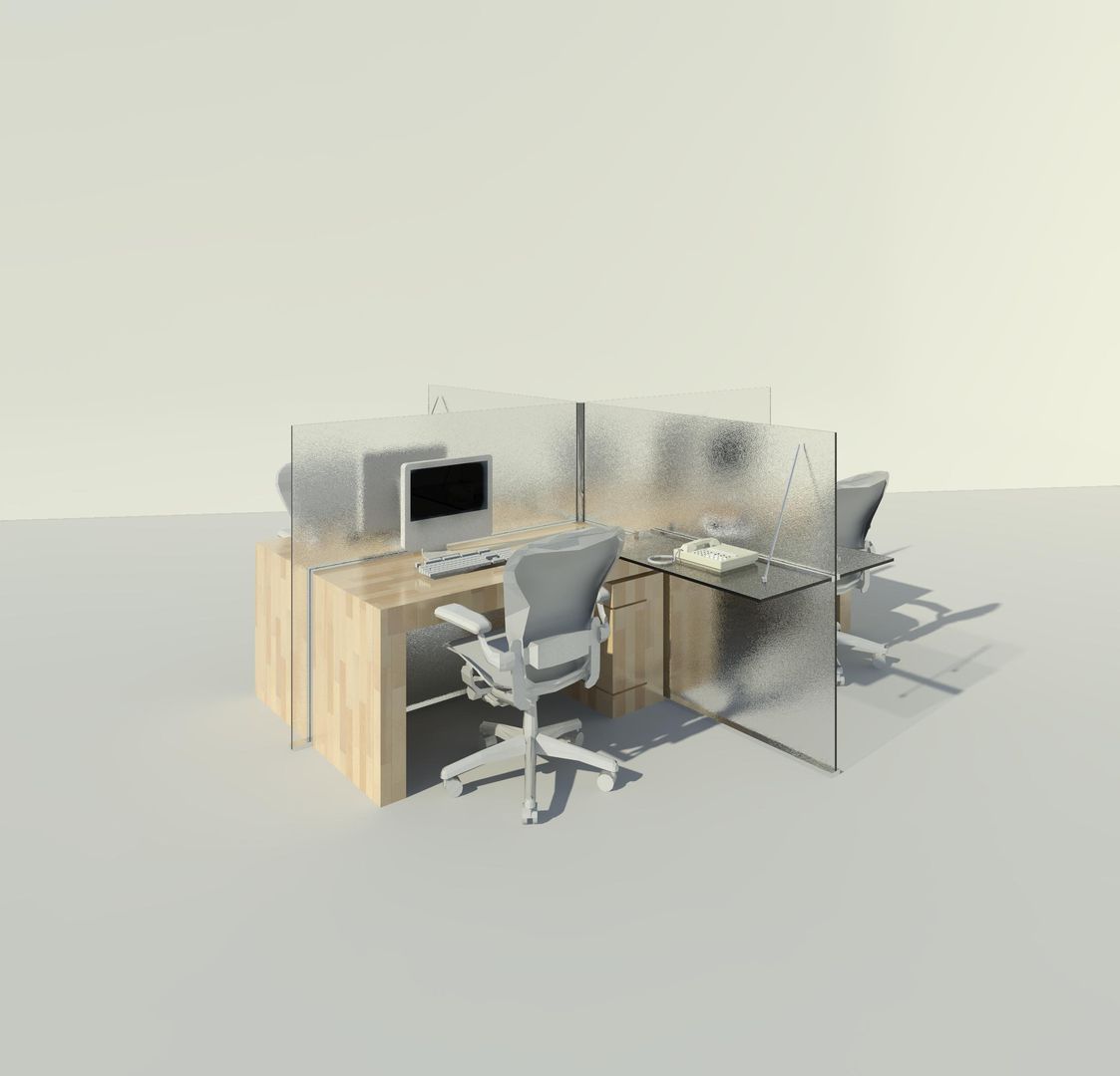 Conception des bureaux administratifs et ameublement, Marie GHAMARYARI Marie GHAMARYARI Modern study/office Desks