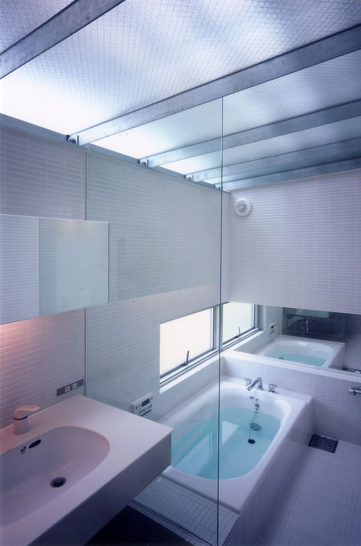 A-House, ADS一級建築士事務所 ADS一級建築士事務所 Salle de bain minimaliste