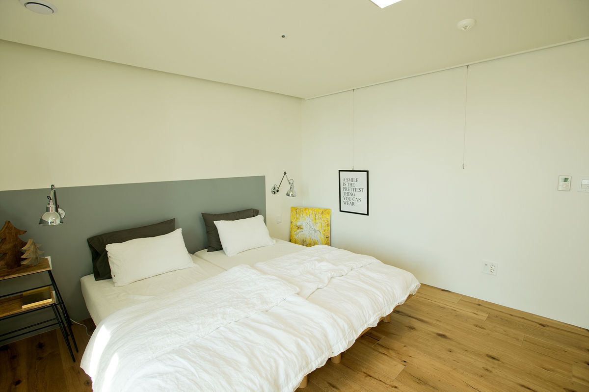 homify Moderne slaapkamers