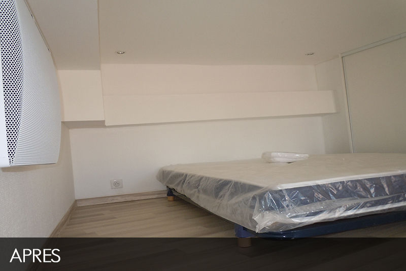 Aménagement d'un plateau en 2 studios, AD2 AD2 Kamar Tidur Modern