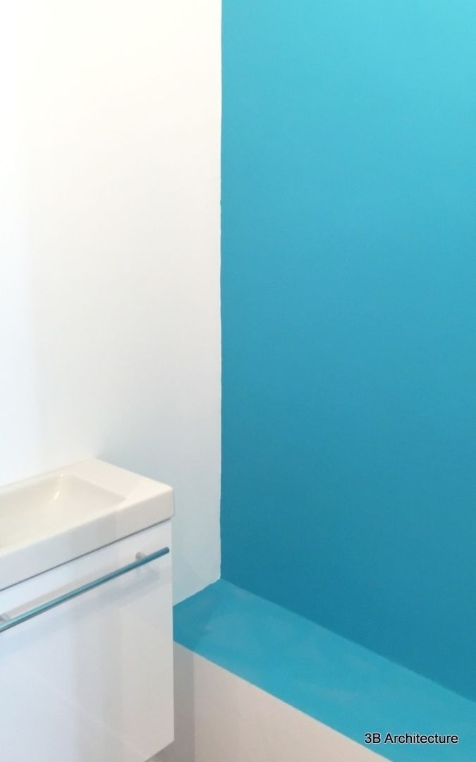 Maison A01, 3B Architecture 3B Architecture 現代浴室設計點子、靈感&圖片