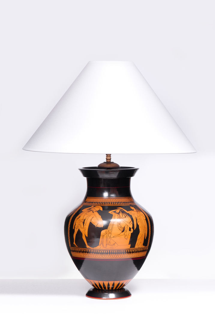 ANTIQUE COLLECTION, Peter Woodland Lamps Peter Woodland Lamps Гостиная в средиземноморском стиле Освещение